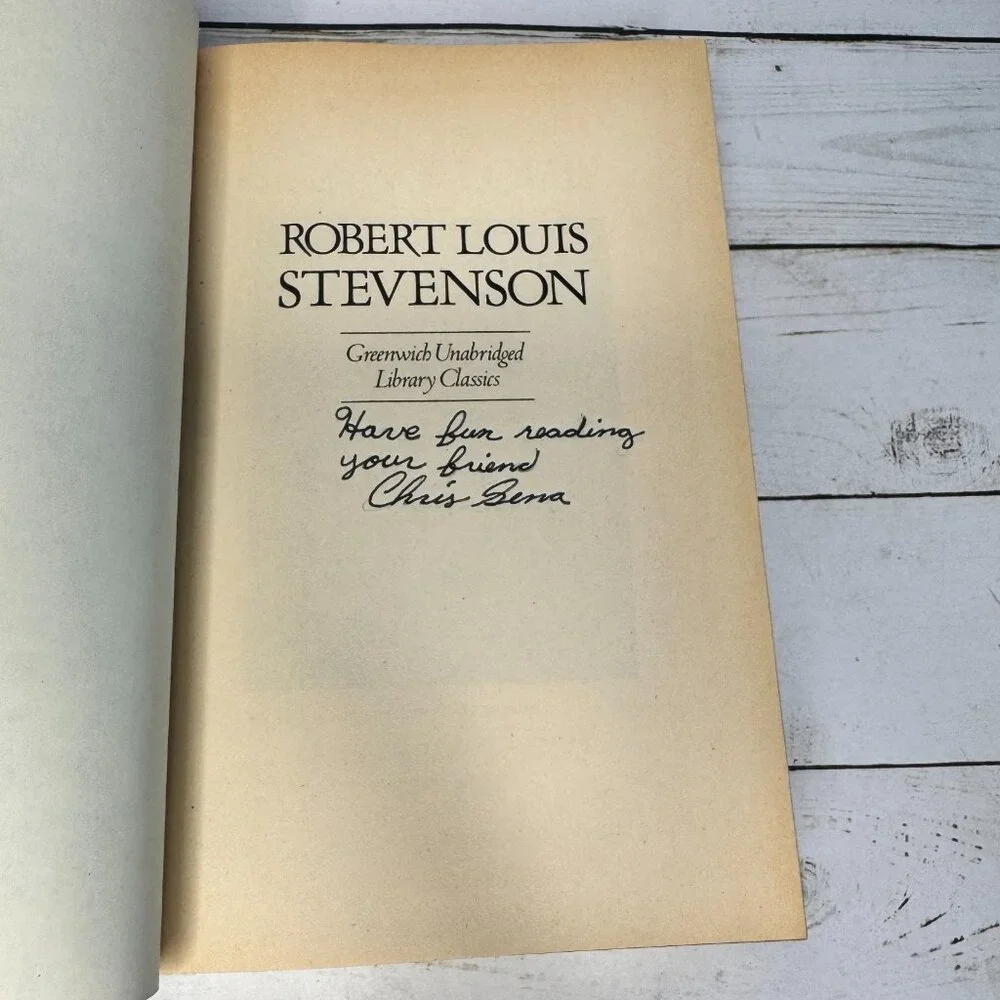 Greenwich Unabridged Library Classics Robert Louis Stevenson 1983 Illustrated HC